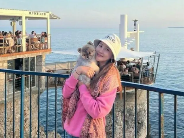 ”新婚”SE7EN＆イ・ダヘ、仏ニースで幸せいっぱいの新婚旅行（画像提供:wowkorea）