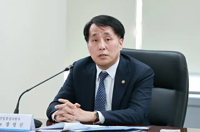 産業通商資源省のチャン・ヨンジン（張瑛真）第1次官（画像提供:wowkorea）