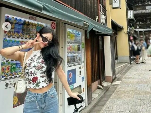 イ・ミジュ（元LOVELYZ）、日本でも際立つ“アリのようなウエスト”…妖精のスタイルだね（画像提供:wowkorea）