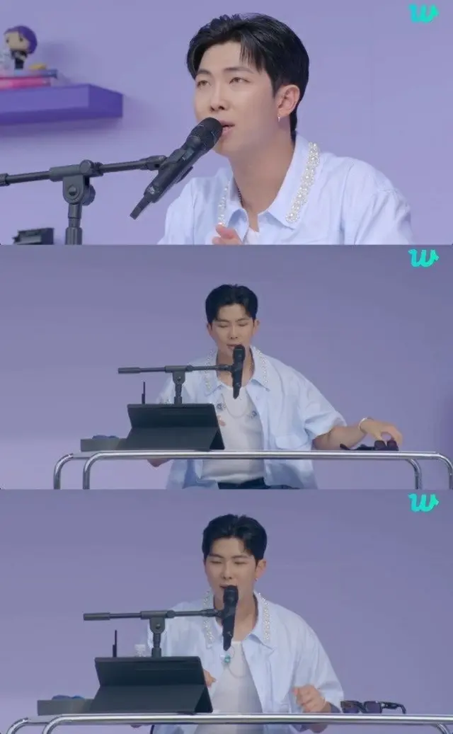 「BTS（防弾少年団）」RM、「10周年フェスタ」でファンのエピソード公開…「僕たちを好きでも反対しない」（画像提供:wowkorea）