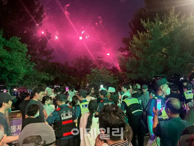 BTS10周年フェスタがソウル汝矣島で開催…歌や花火に歓声＝韓国報道（画像提供:wowkorea）
