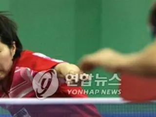 女子卓球のタン・イェソ、7戦連勝で国家代表に