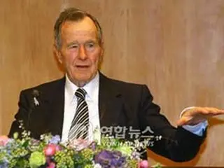 「米次期大統領は韓米同盟を支持」ブッシュ元大統領
