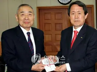 名誉済州道民の日本人男性、崇礼門復元費を寄付
