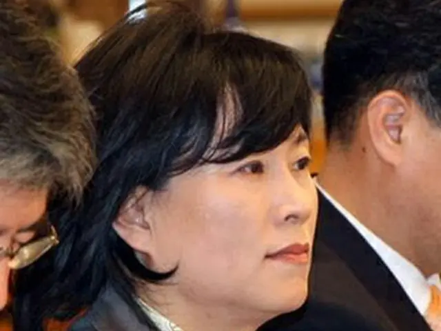 朴美碩首席秘書官＝27日、ソウル（聯合）