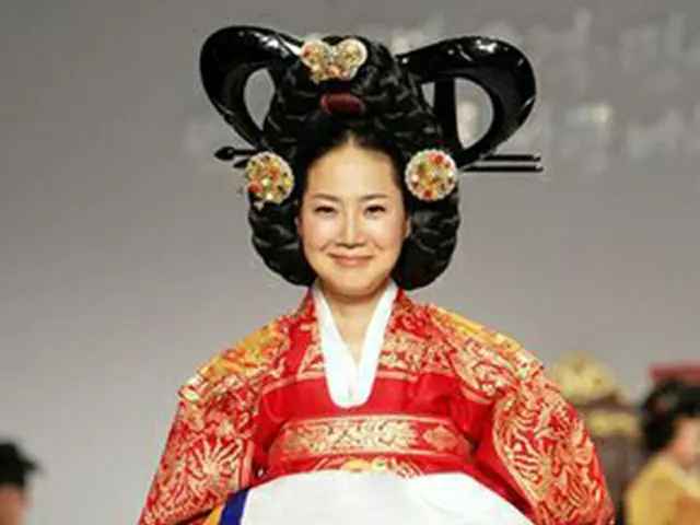 ヤン・ミギョン。ファッションショーに出演したときのようす＝（聯合）
