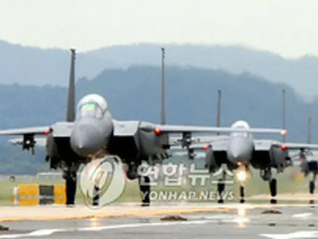 F－15K（空軍本部提供）＝（聯合）