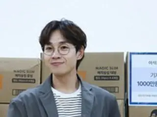 イ・ソクフン（sg WANNABE）、保育施設に育児用品を寄付…“スーパーダディ”の善行