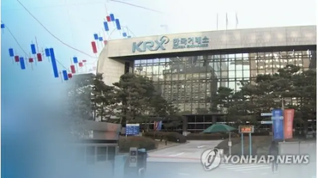 韓国取引所（コラージュ）＝（聯合ニュースTV）