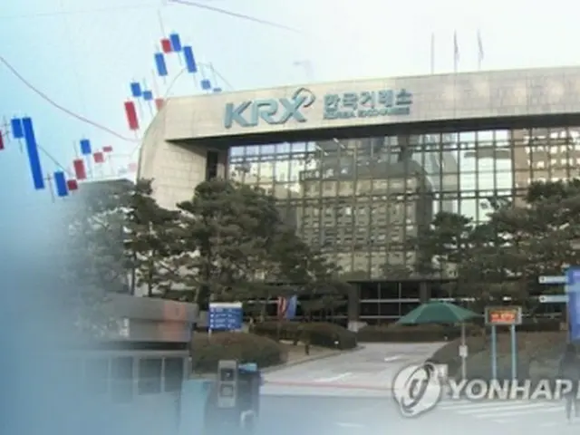 韓国取引所（コラージュ）＝（聯合ニュースTV）