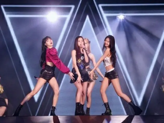 BLACKPINK（YGエンターテインメント提供）＝（聯合ニュース）≪転載・転用禁止≫