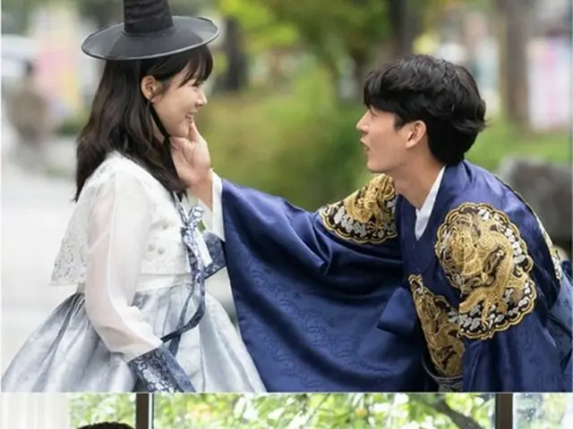 俳優イ・ジフン＆スンヨン（KARA）、韓服デート現場をキャッチ＝映画「隙間のない関係」（画像提供:wowkorea）