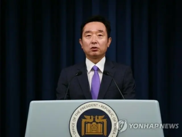 記者会見を行う李度運氏（資料写真）＝（聯合ニュース）