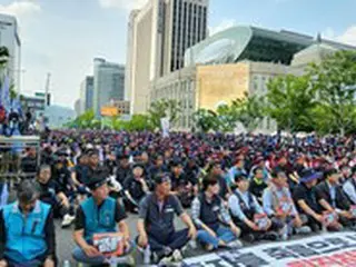 韓国大統領室、韓国労総の「全面戦争」宣言を批判…「労働弾圧の主張には同意できない」