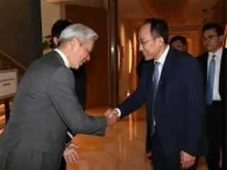 韓国経済副首相が東京で日本の金融機関と会合　投資誘致図る