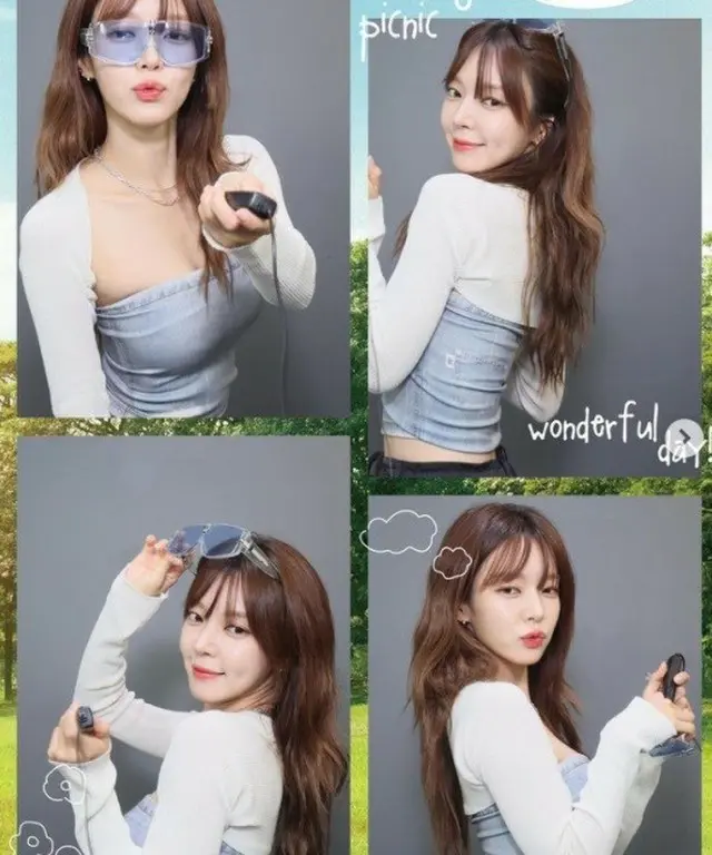 「AOA」出身チョア、こんなにグラマーだった？…ロングヘアもよく似合う（画像提供:wowkorea）