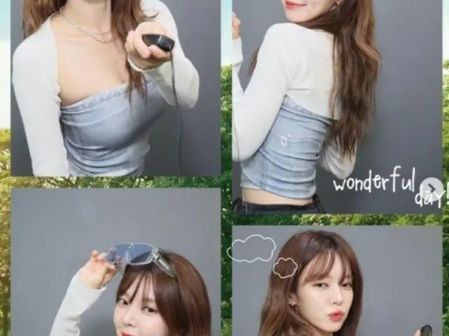 「AOA」出身チョア、こんなにグラマーだった？…ロングヘアもよく似合う（画像提供:wowkorea）