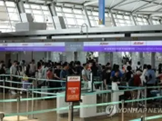 韓国航空会社の１～６月旅客数５千万人超　コロナ前の８割に回復