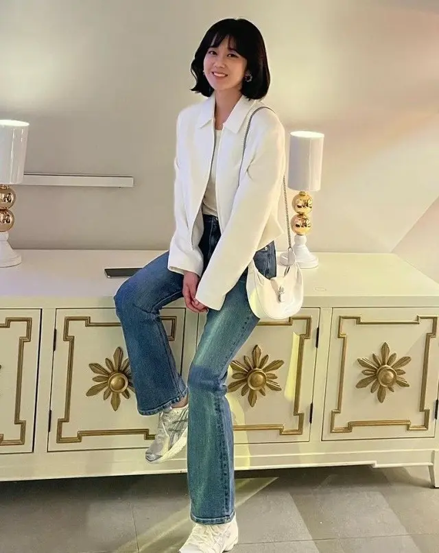 女優チャン・ナラがキュートなショートヘアの写真を公開した。（画像提供:wowkorea）