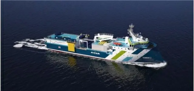 探海3号（産業通商資源部提供）＝（聯合ニュース）≪転載・転用禁止≫
