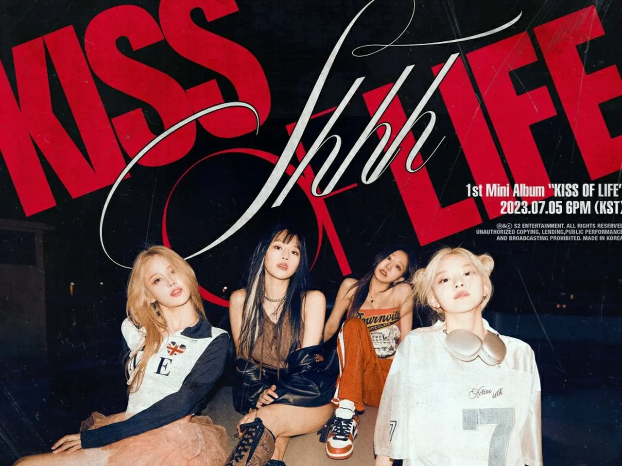 kiss of life shhh サインCD ジュリー トレカ kiss of life shhh サインCD ジュリー トレカ サイン付き KISS