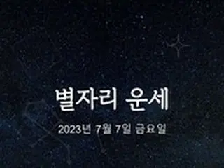 韓国星座占い～2023年7月7日金曜日