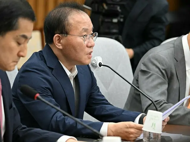 韓国与党“国民の力”のユン・ジェオク（尹在玉）院内代表（画像提供:wowkorea）