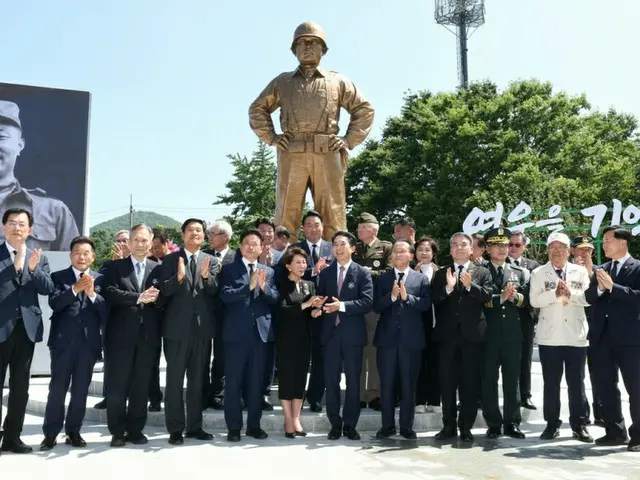韓国、故ペク・ソンヨプ将軍の銅像を建立…親日派疑惑で論争（画像提供:wowkorea）