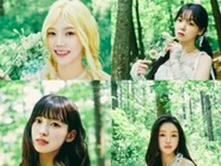 カムバック「OH MY GIRL」、森の妖精になった…まぶしい純白の美しさ