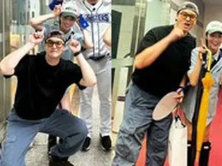 “公開恋愛中”俳優イ・ジャンウ＆女優チョ・ヘウォン、野球場デート現場をキャッチ