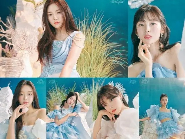「OH MY GIRL」、“夏の女神”今度は海の中へ…新譜「Golden Hourglass」コンセプトフォト公開（画像提供:wowkorea）