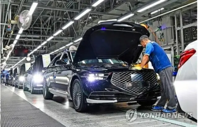 現代自動車の工場（資料写真）＝（聯合ニュース）