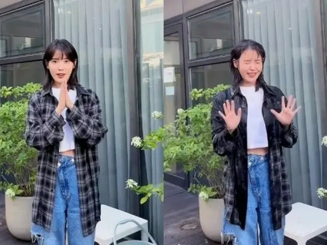 歌手IU（アイユー）、「アイス・バケツ・チャレンジ」に参加…イ・ドヒョン＆イ・ジュヨン＆ホ・ジュンソクを指名（画像提供:wowkorea）