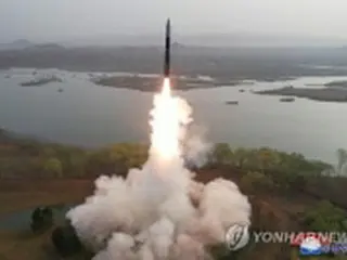 北朝鮮　弾道ミサイル１発発射＝ＩＣＢＭか