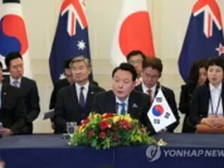 尹大統領　ＮＡＴＯとの相互軍事情報共有の拡大を表明