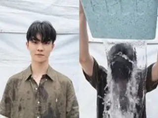 「THE BOYZ」キュー、パク・ボゴムからの指名で「アイス・バケツ・チャレンジ」に参加