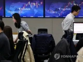 韓国総合株価指数　続伸で始まる