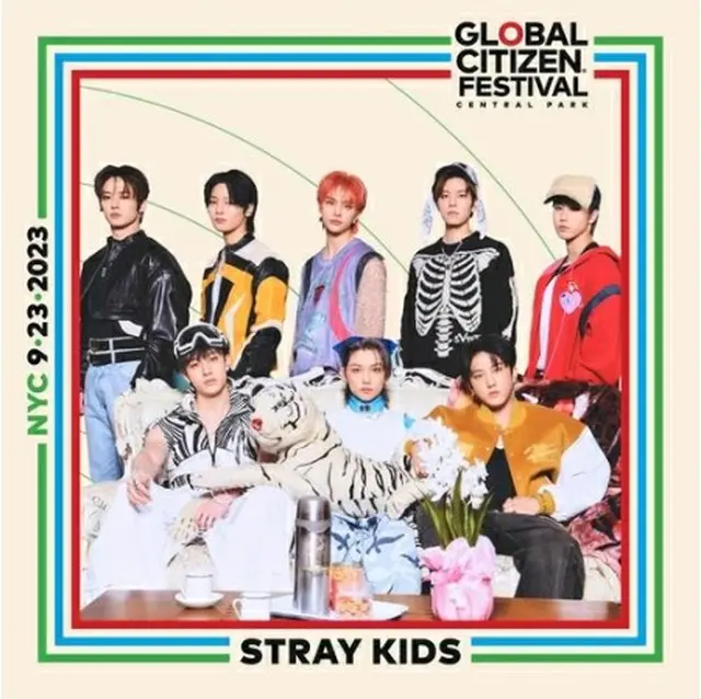 Ｓｔｒａｙ　Ｋｉｄｓ（ＪＹＰエンターテインメント提供）＝（聯合ニュース）≪転載・転用禁止≫