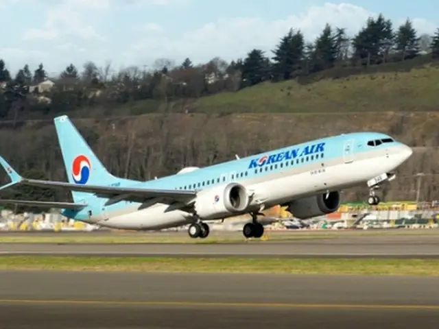 大韓航空の旅客機（同社提供）＝（聯合ニュース）≪転載・転用禁止≫