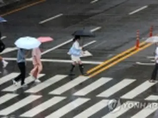 ２４日まで全国各地に強い雨　韓国