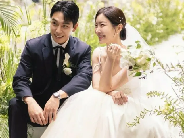 “10歳上”Lady Jane、イム・ヒョンテ（BIGFLO）との映画のような結婚式写真を公開（画像提供:wowkorea）