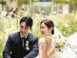 “10歳上”Lady Jane、イム・ヒョンテ（BIGFLO）との映画のような結婚式写真を公開