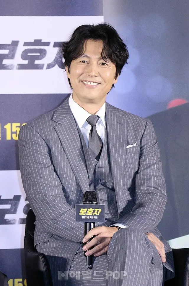 チョン・ウソン映画「保護者」の製作報告会に出席(画像提供:wowkorea)