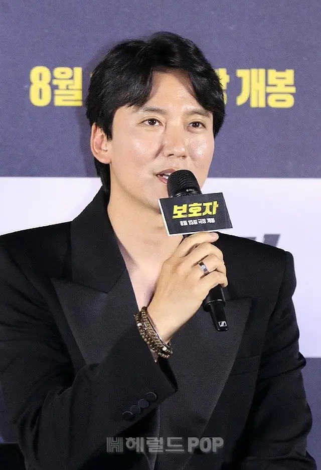 キム・ナムギル、映画「保護者」の製作報告会に出席(画像提供:wowkorea)