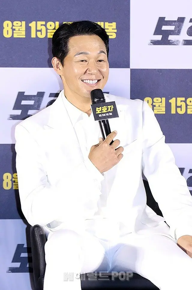 パク・ソンウン映画「保護者」の製作報告会に出席(画像提供:wowkorea)
