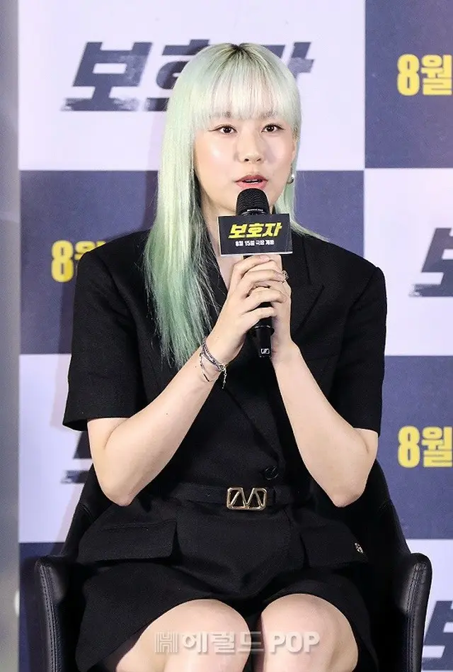 パク・ユナ映画「保護者」の製作報告会に出席(画像提供:wowkorea)