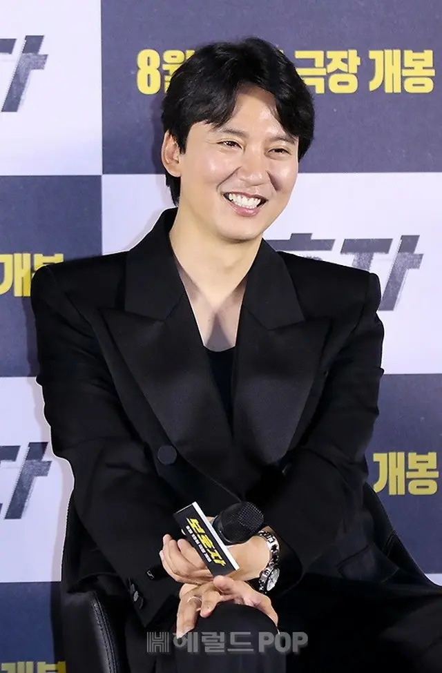 キム・ナムギル映画「保護者」の製作報告会に出席(画像提供:wowkorea)