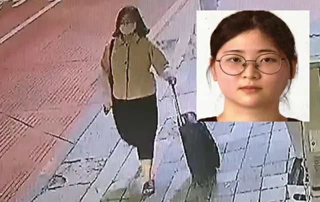 監視カメラが捉えたチョン・ユジョン容疑者（画像提供:wowkorea）