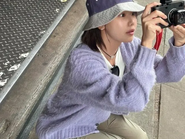 スヨン（少女時代）、いったい何をそんなに真剣に？1（画像提供:wowkorea）