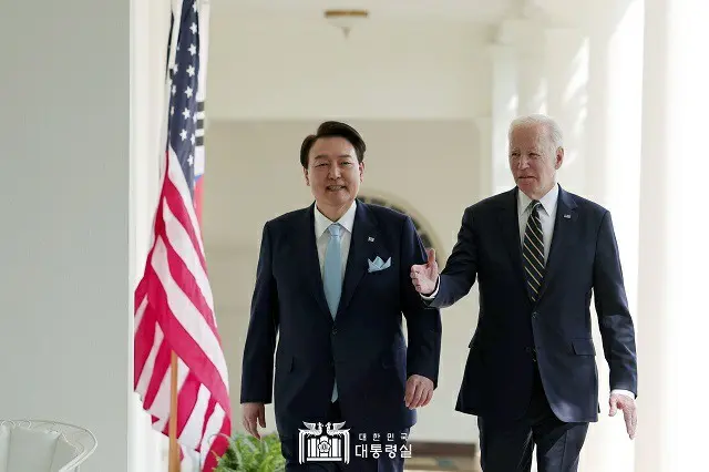 ジョー・バイデン米大統領と韓国の尹錫悦大統領（画像提供:wowkorea）